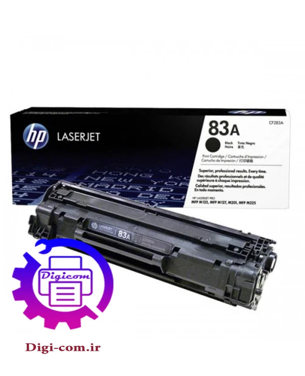 تونر اچ پی مدل 83 A مشکی ا Toner 83A Black