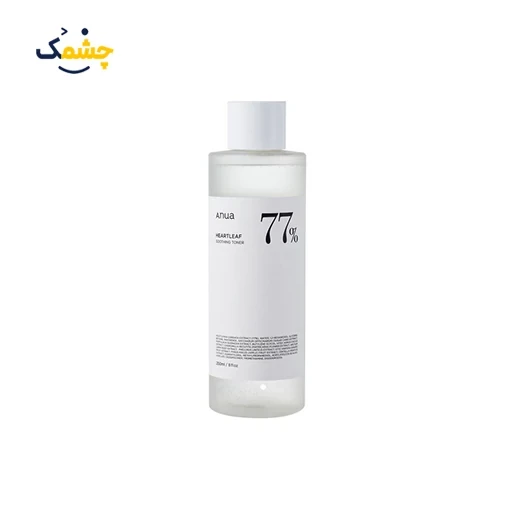 تونر تسکین دهنده و آبرسان آنوا حجم 250 میل|ANUA heartleaf 77% soothing toner 250ml lotion