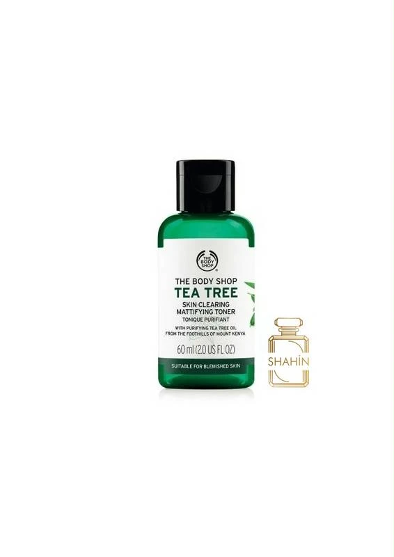 تونر تی تری بادی شاپ پوست چرب 60میل Body Shop Tea Tree Toner