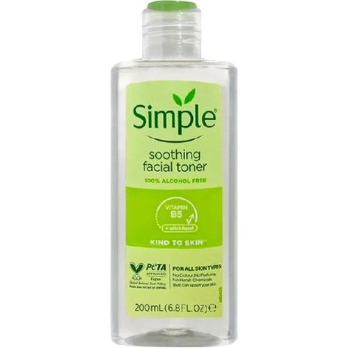 تونر سیمپل مدل kind to skin حجم 200 میل