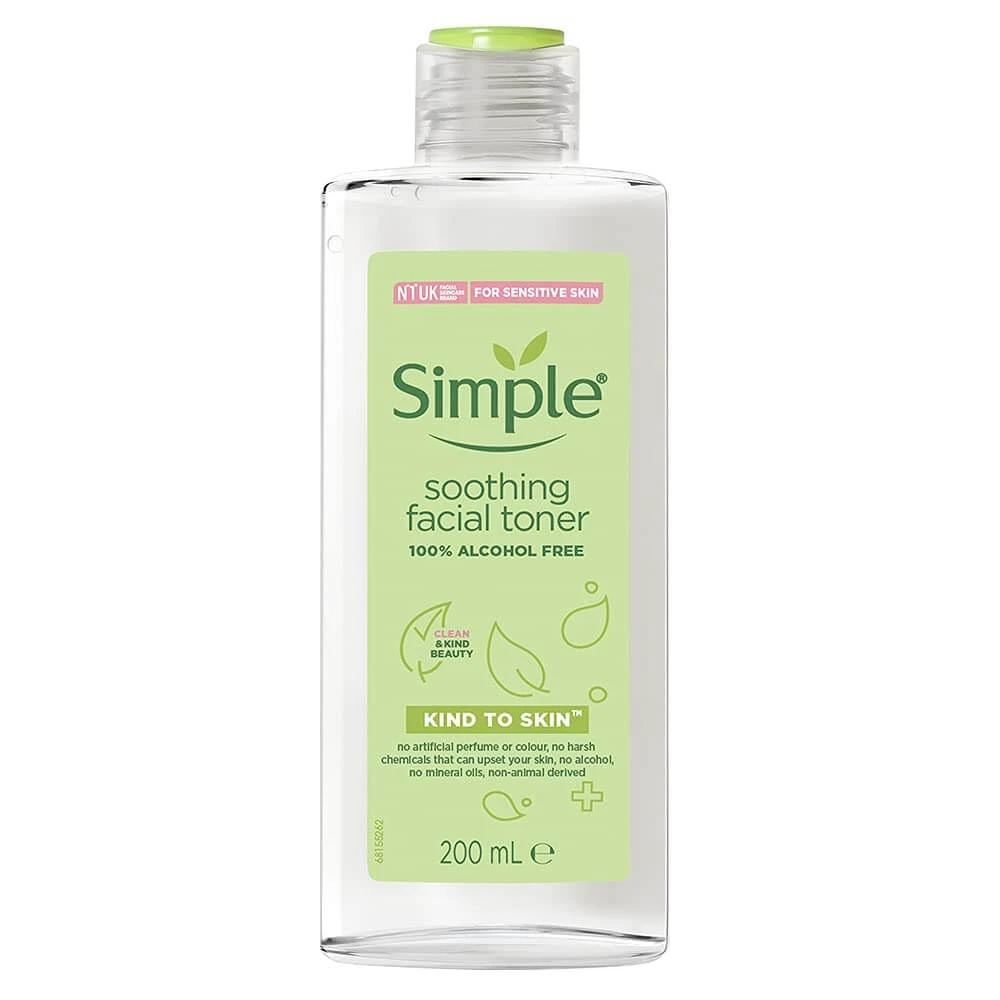 تونر سیمپل مدل kind to skin حجم 200 میلی لیتر