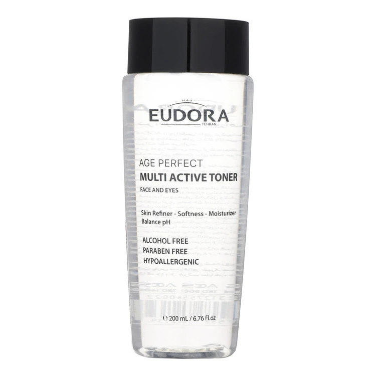 تونر صورت ادورا مکس مدل Multi Active سری Age Perfect حجم 200 میلی لیتر