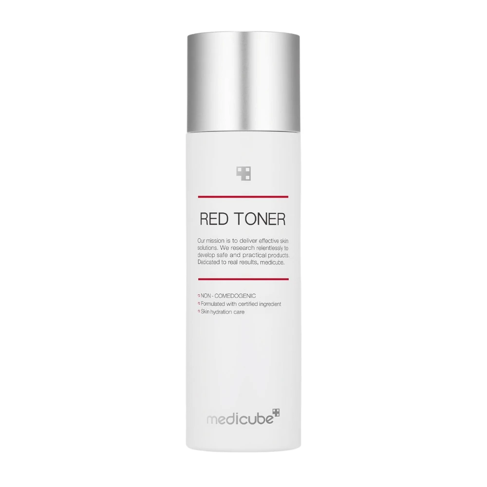 تونر ضد جوش و تسکین دهنده مدی کیوب red toner-2