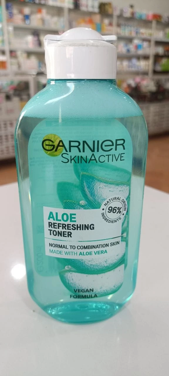 تونر طراوت‌بخش آلوئه‌ورا — احیای طبیعی پوست شما گارنیر Garnier