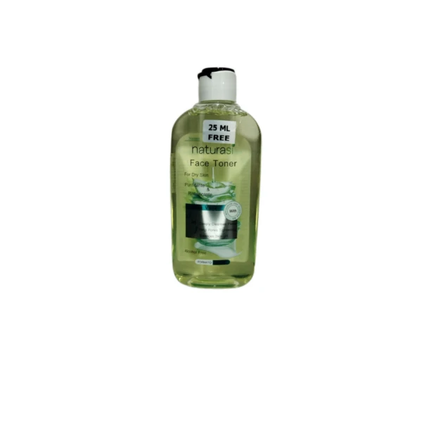 تونر پاک کننده صورت ناتوراسی مخصوص پوست خشک Naturasi حجم 200میل