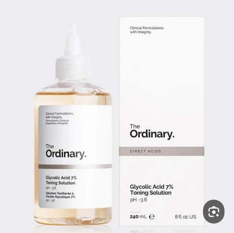 تونر پاک کننده صورت گلیکولیک اسید 7%,صددرصد اورجینال حجم 240ml