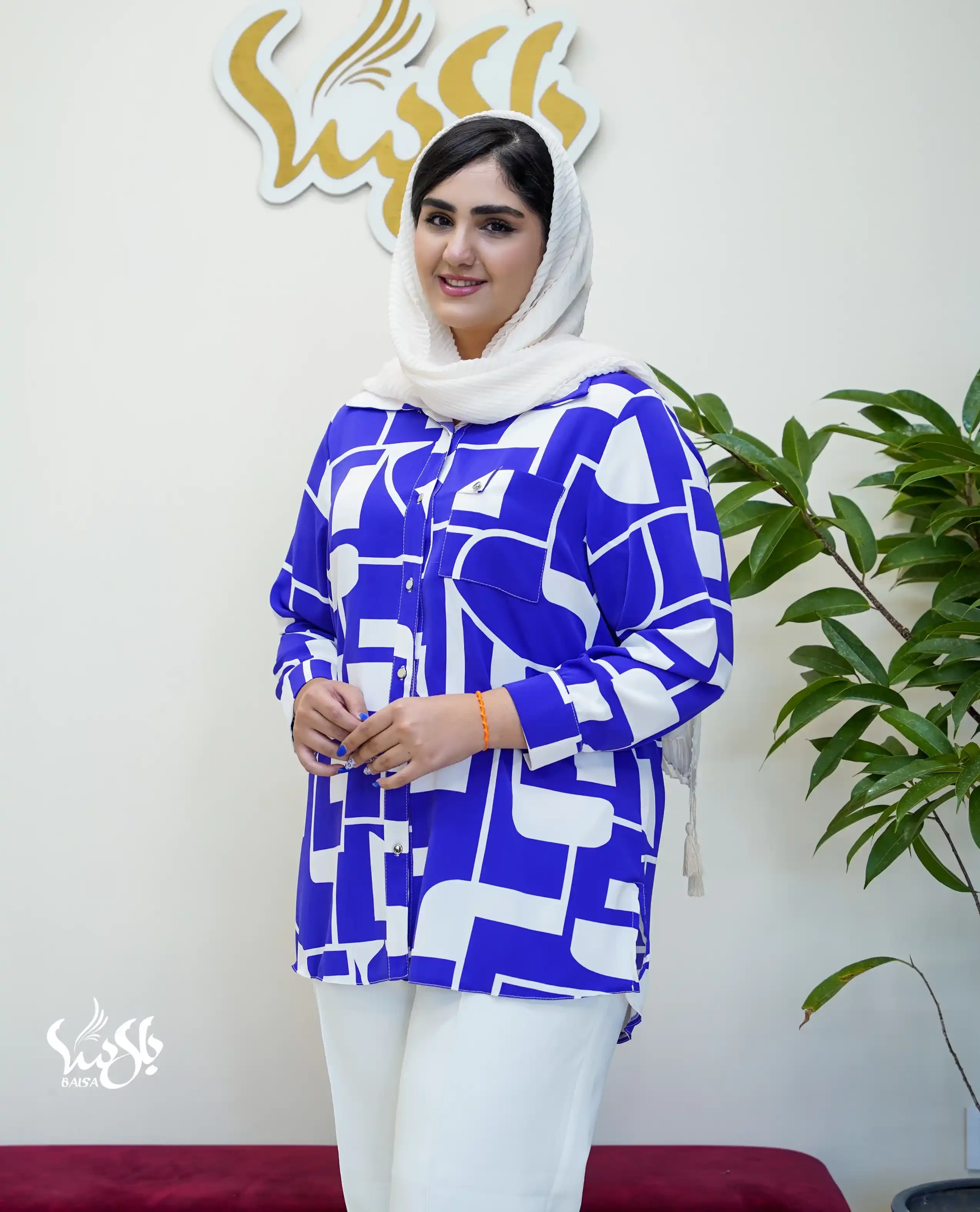 تونیک تک جیب آهو سایز بزرگ