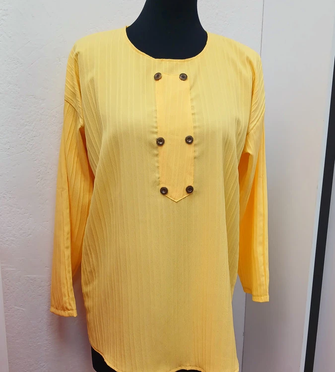 تونیک مانتویی بهاره دگمه نما(شش دگمه)