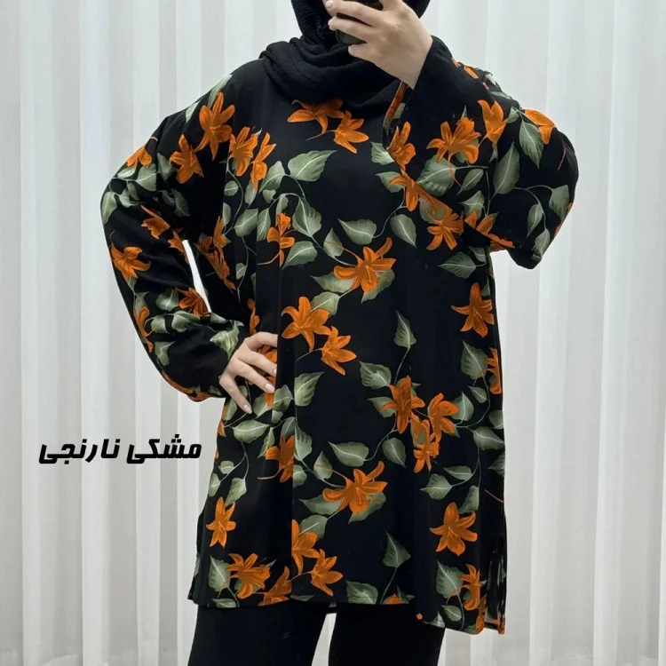تونیک نخی طرحدار کد A1790