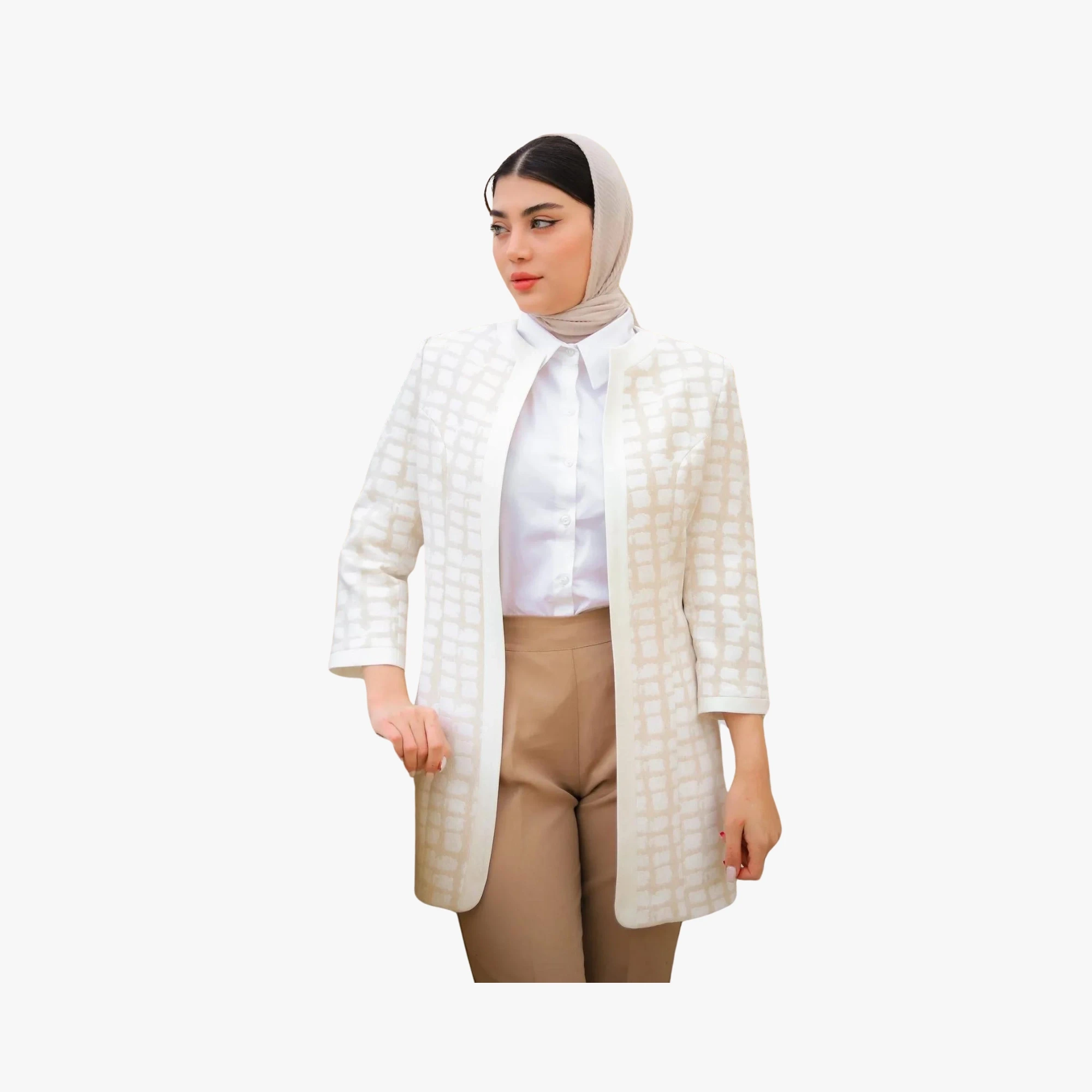 تک کت زنانه یقه گرد سری GALA