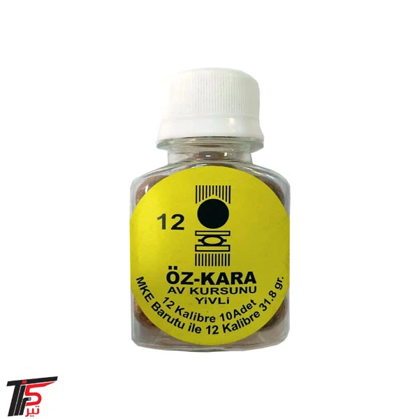 تک گلوله گرد کالیبر 12 ترک