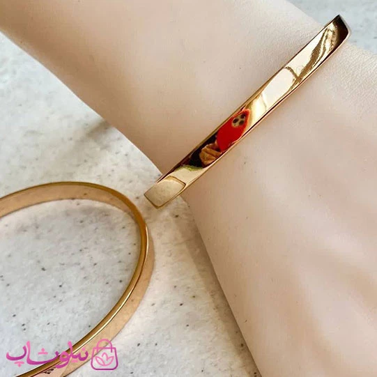 تکپوش زنانه آینه ای ژوپینگ قطر 75 میل عرض 5 میل کد 2491