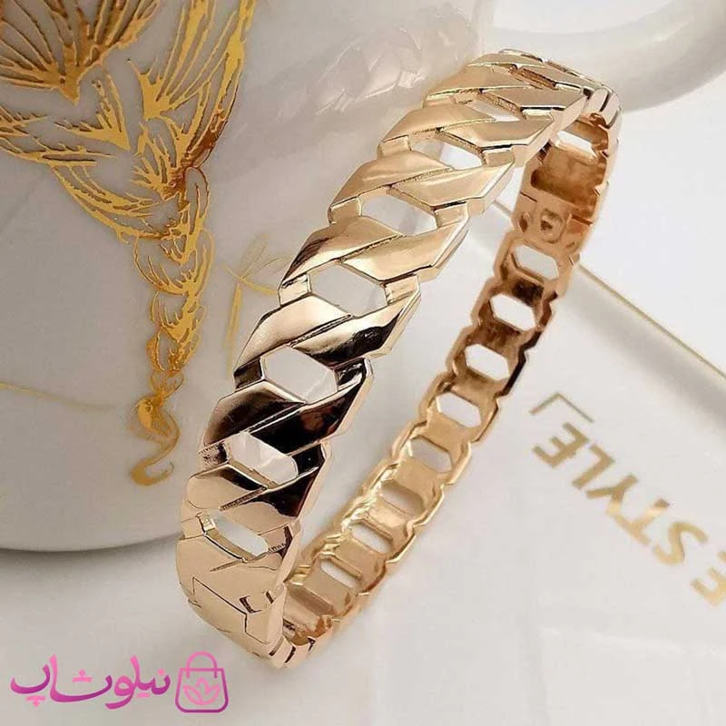 تکپوش زنانه ژوپینگ طرح کارتیه طلایی سایز 2