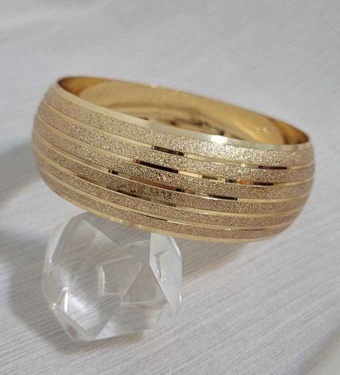تکپوش ۳سانتی طرح طلای زنانه،برند طلا روس در دو مدل شیک، ۵ سال دوام رنگ💍