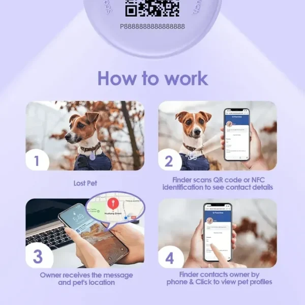 تگ هوشمند Petfinder pawview