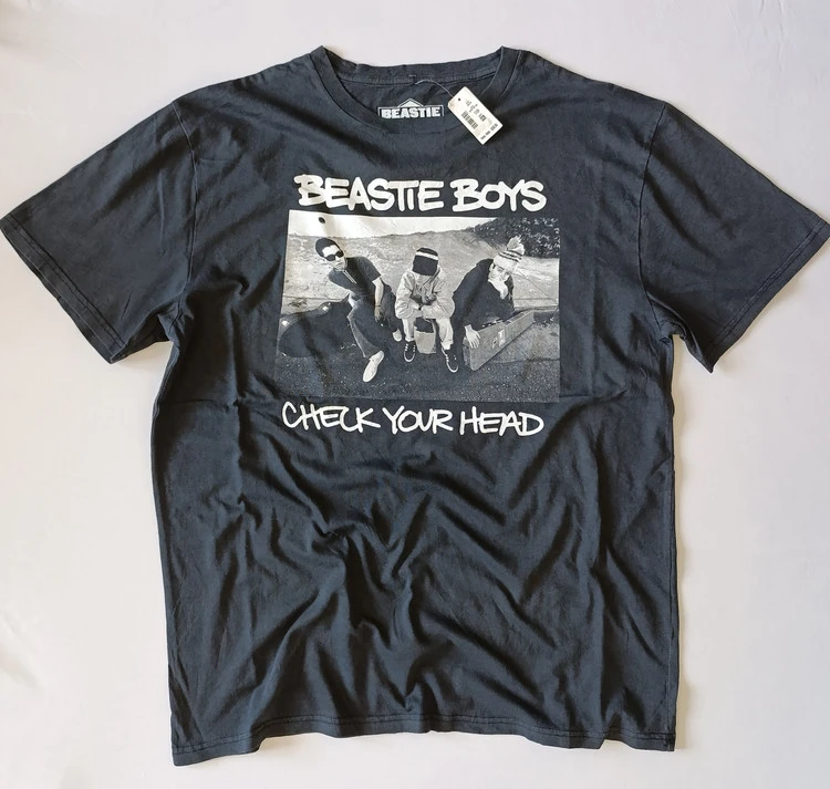 تی شرت مردانه برند بستی بویز BEASTIE BOYS استوک اورجینال زنگ مشکی