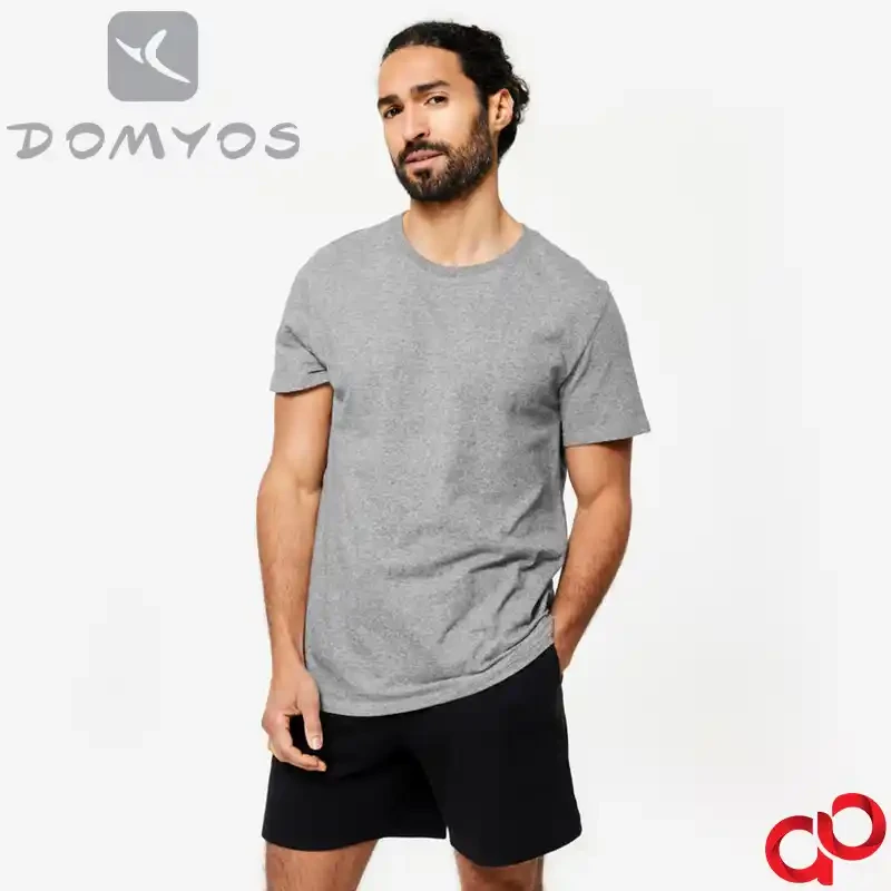 تی شرت ورزشی مردانه اسپرت دکتلون مدل DOMYOS 100