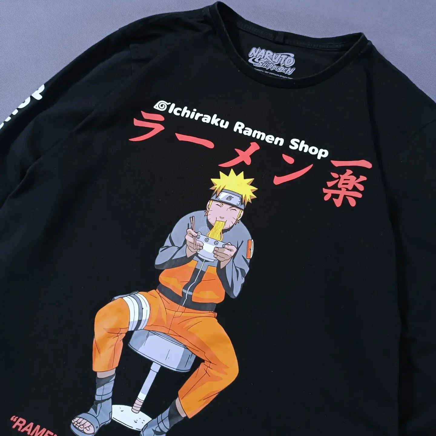 تیشرت آستیندار اورجینال برند NARUTO SHIPPUDEN مخصوص انیمه باز ها