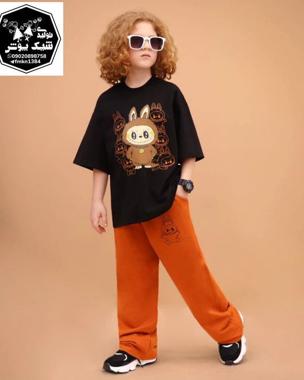 تیشرت بگ استایل وشلوار