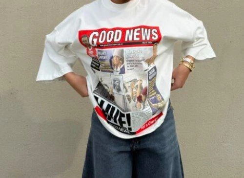 تیشرت زنانه GOOD news