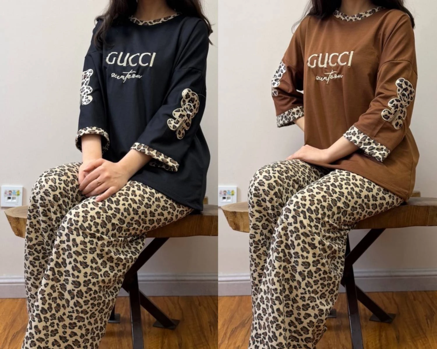 تیشرت شلوار پلنگی