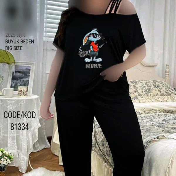 تیشرت شلوار پنبه سایزبزرگ