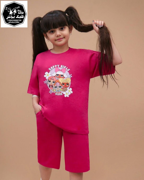 تیشرت شلوارک دخترانه