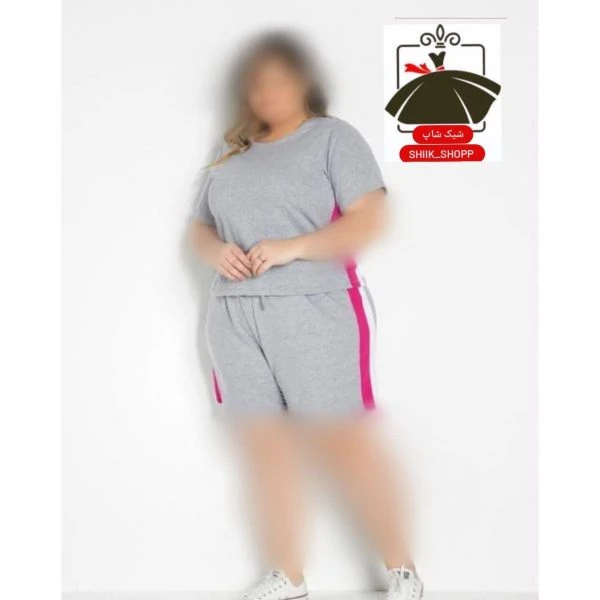تیشرت شلوارک سایزبزرگ