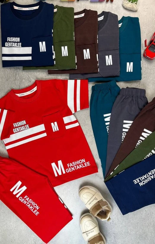 تیشرت شلوارک پسرانه M