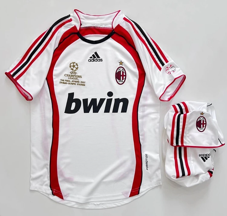 تیشرت شورت دوم کلاسیک آث میلان(کیفیت اسپیشیال)2006-2007