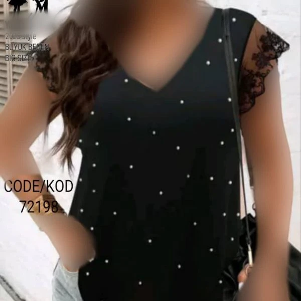 تیشرت مجلسی مرواريدی