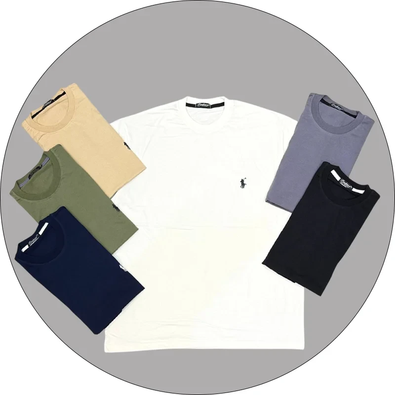 تیشرت مردانه ساده مناسب استفاده عمومی 3XL تا 6XL کالارست