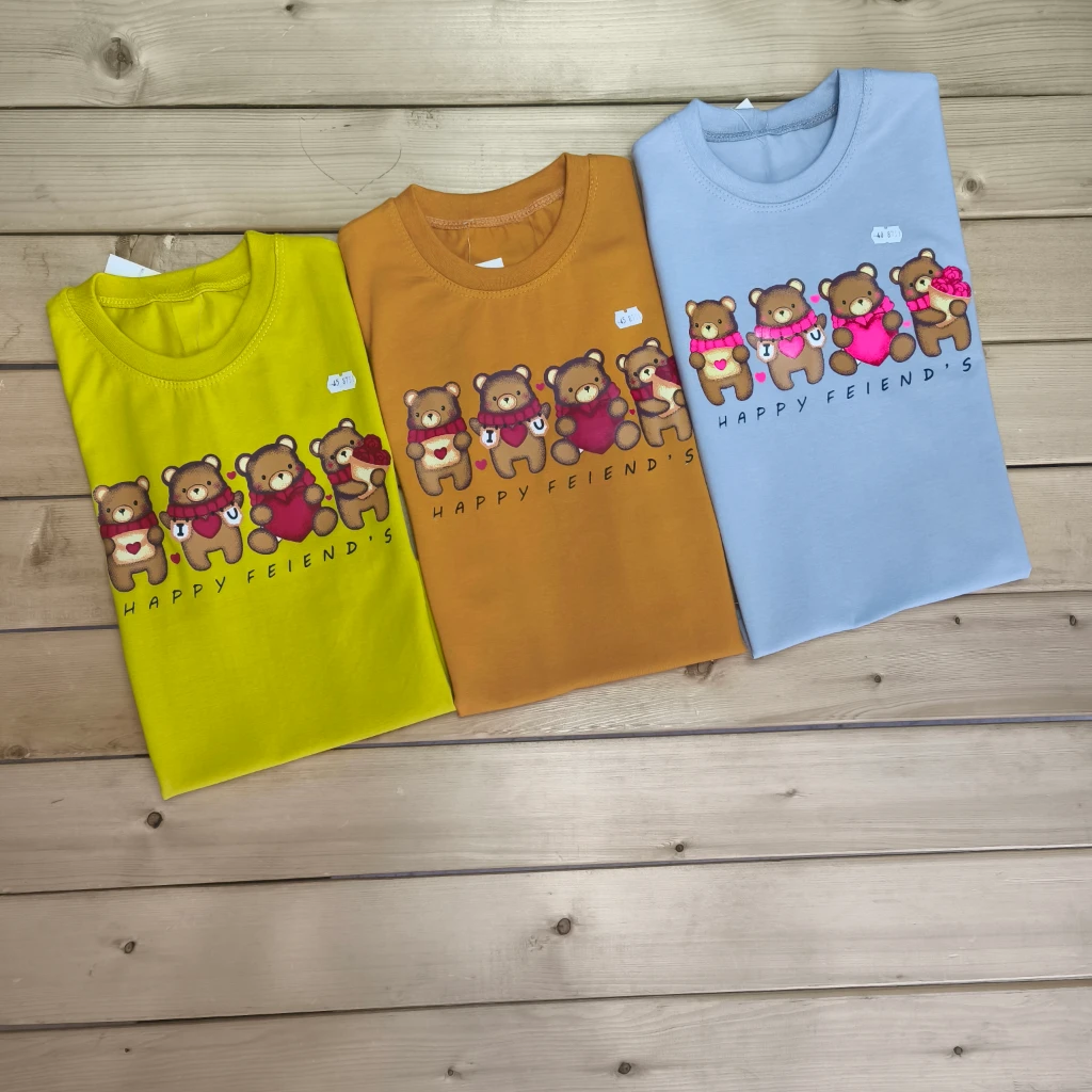 تیشرت چهارخرس 11814