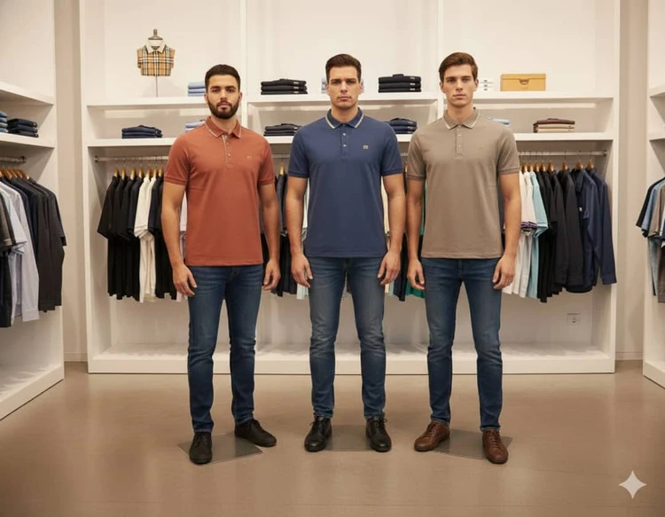 تیشرت یقه دار fashion