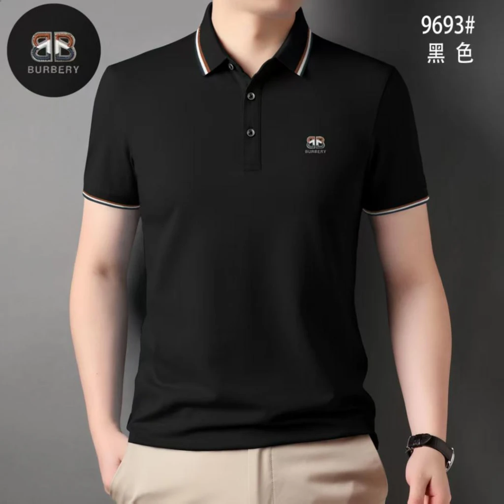 تیشرت یقه دار برند BURBERRY باربری