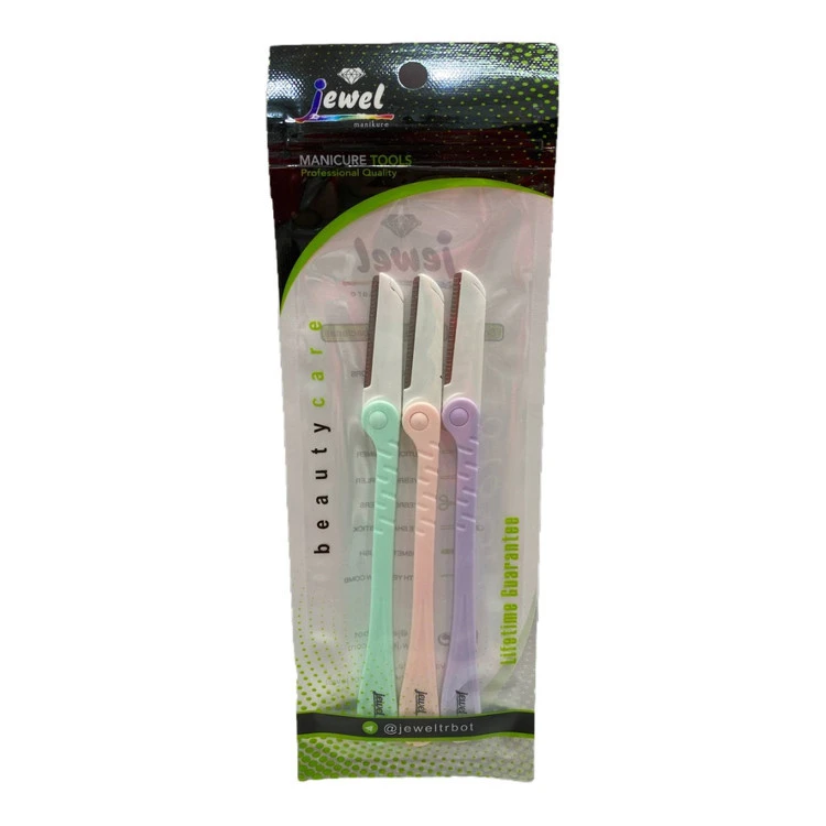 تیغ ابرو تاشو 3 عددی جول jewel مدل GR_503 jewel