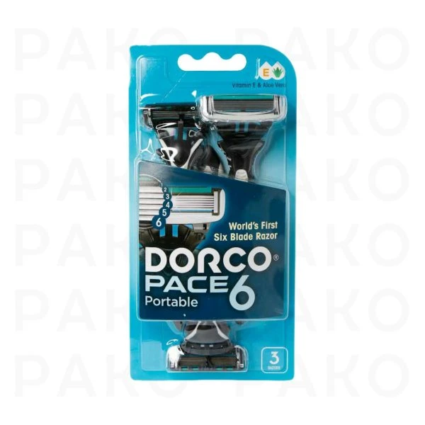 تیغ اصلاح مردانه مدل PACE6 SXA1003B دورکو ۳ عددی