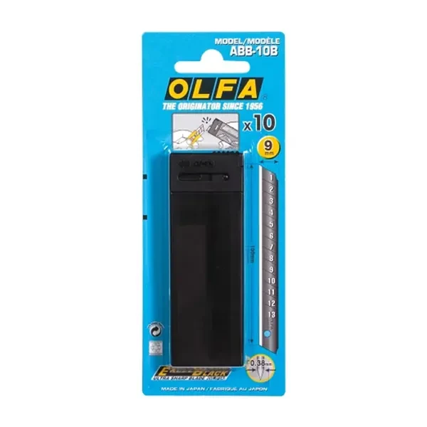 تیغ کاتر الفا OLFA مدل ABB-10B بسته 10 عددی