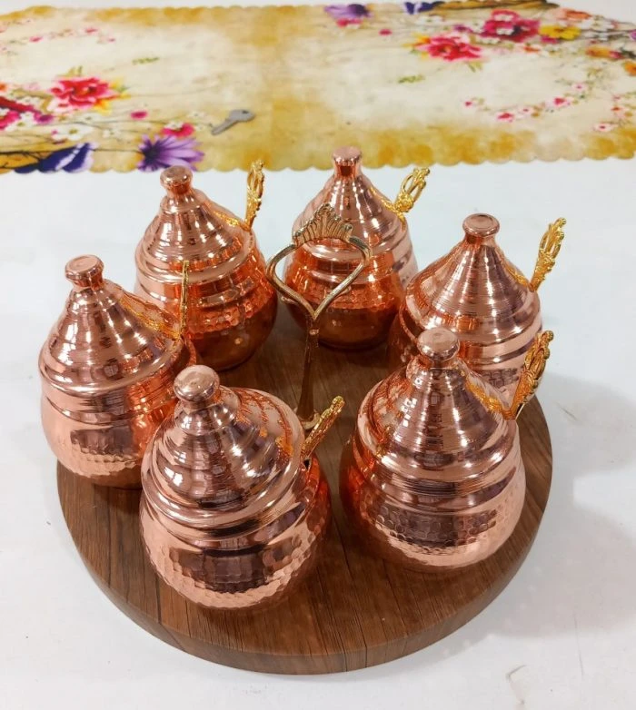جا ادویه مسی۶ تایی زنجان،کف چوبی ارسال رایگان
