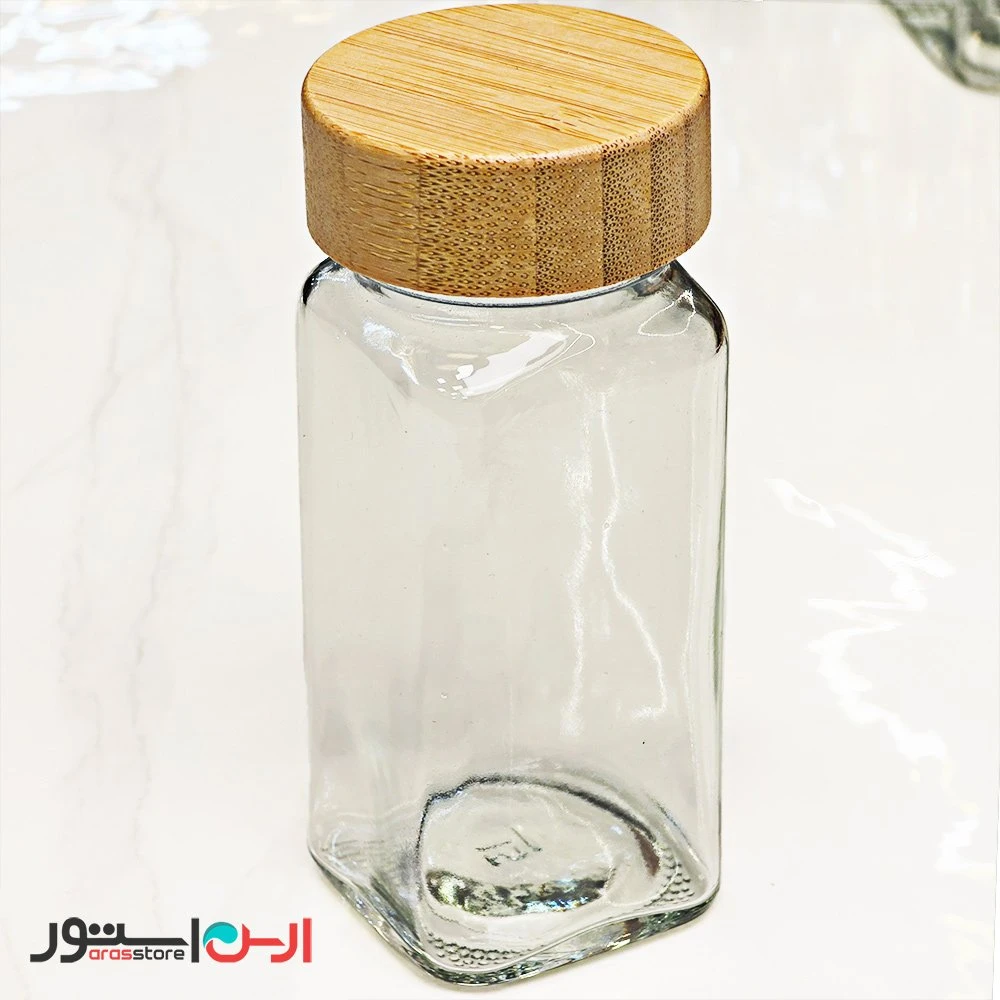 جا ادویه مکارتی درب بامبو نمک پاشی وارداتی اعلا 120 میل
