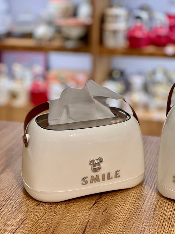 جا دستمال و سطل زباله رو میزی SMILE محصول وارداتی