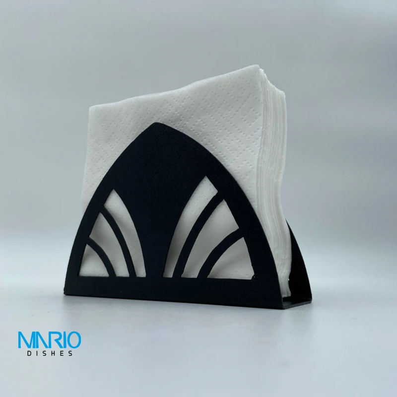 جا دستمال کاج فلزی