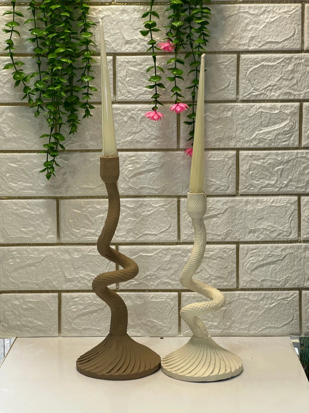 جا شمعی پیچی کرم و نسکافه ای