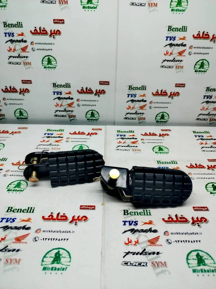 جا پایه جلو موتور تریل گلد رادیسون و فلات پرواز طرح crf سی ار اف (جفتی)