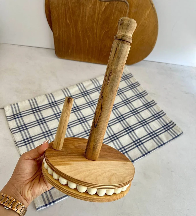 جادستمالی رولی چوبی