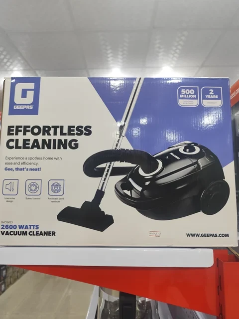 جارو برقی ماشینی 2600 وات جیپاس مدل GVC19023