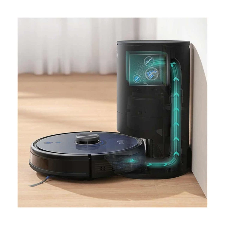 جارو رباتیک ANKER مدل eufy L35 Hybrid Robot Vacuum Cleaner T2182K11 - مشکی