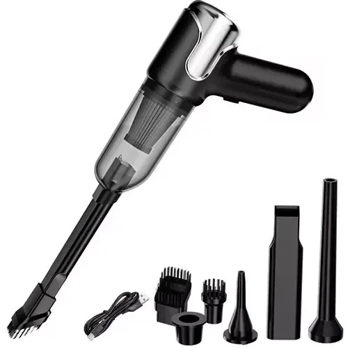 جارو شارژی دوکاره دمنده و مکنده Gun Vacuum Cleaner YY031