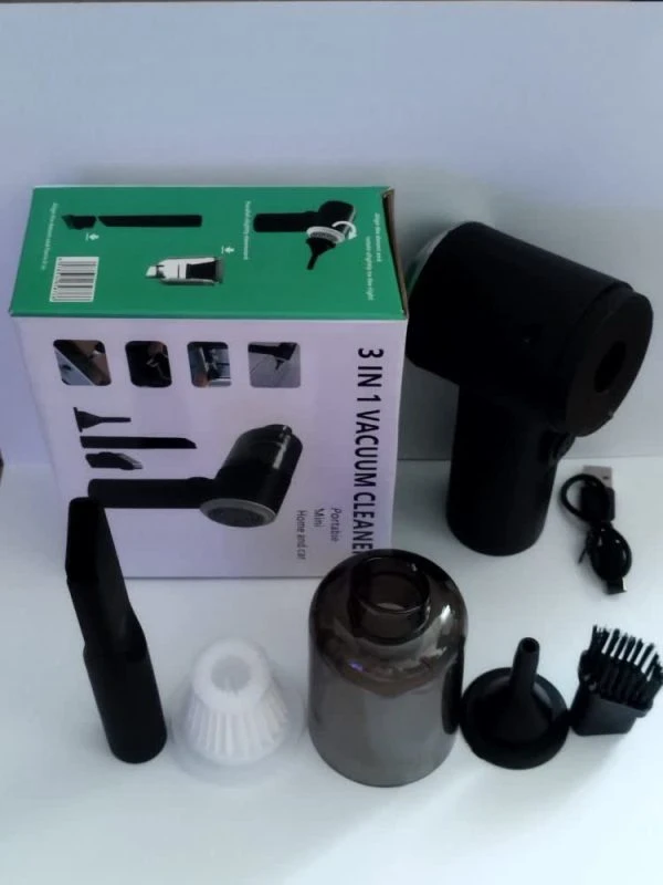 جارو شارژی و مینی جارو برقی فندکی مدل AS-228