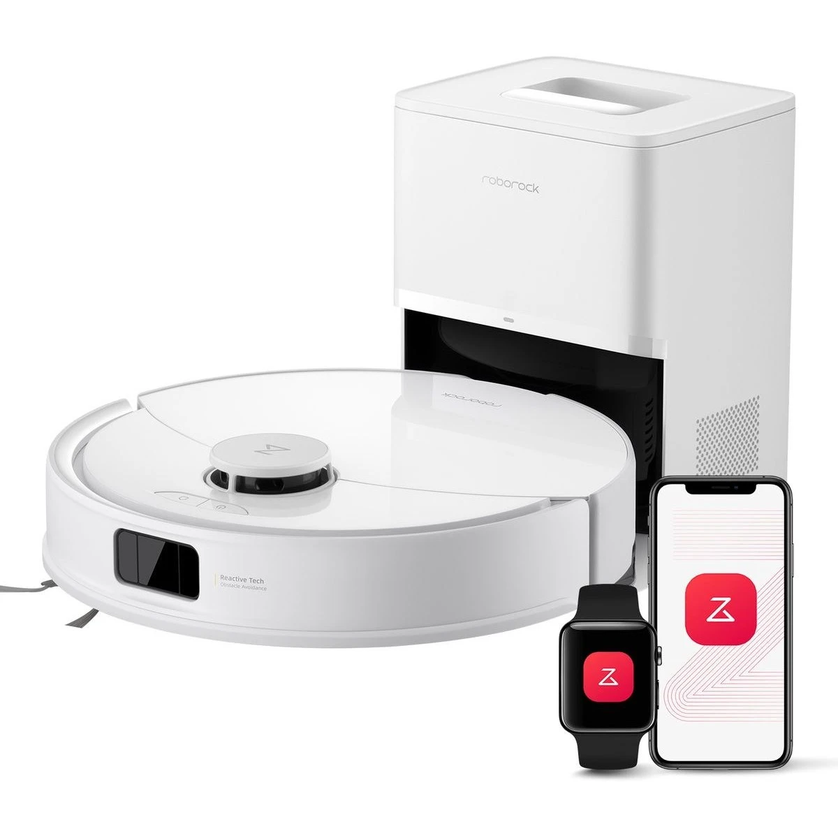 جاروبرقی رباتیک روبوراک مدل Roborock Q8 Max Pro+
